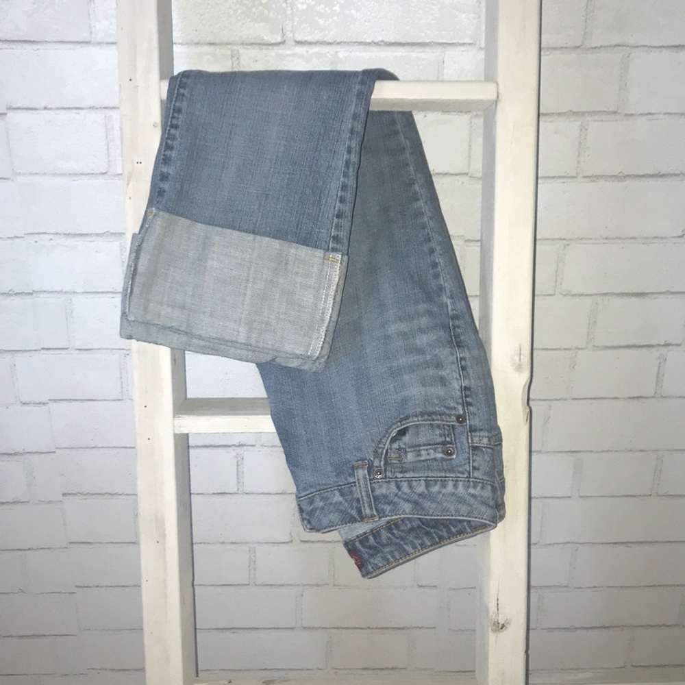 Hillard & Hanson 90’s cropped n’ cuffed jeans